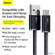 Baseus Dynamic Series Fast Charging Data Cable USB to Type-C 100W 1m